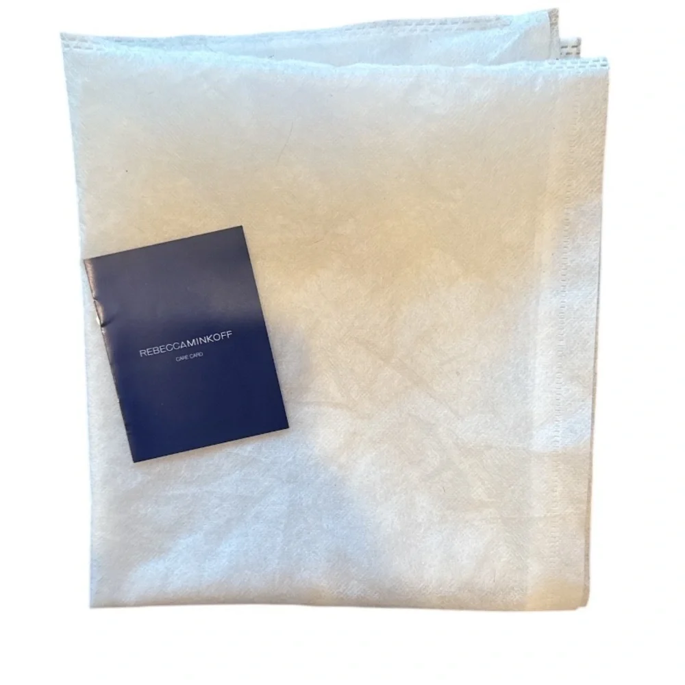 Rebecca Minkoff Leo Grey Crushed Velvet Envelope Clutch NWT